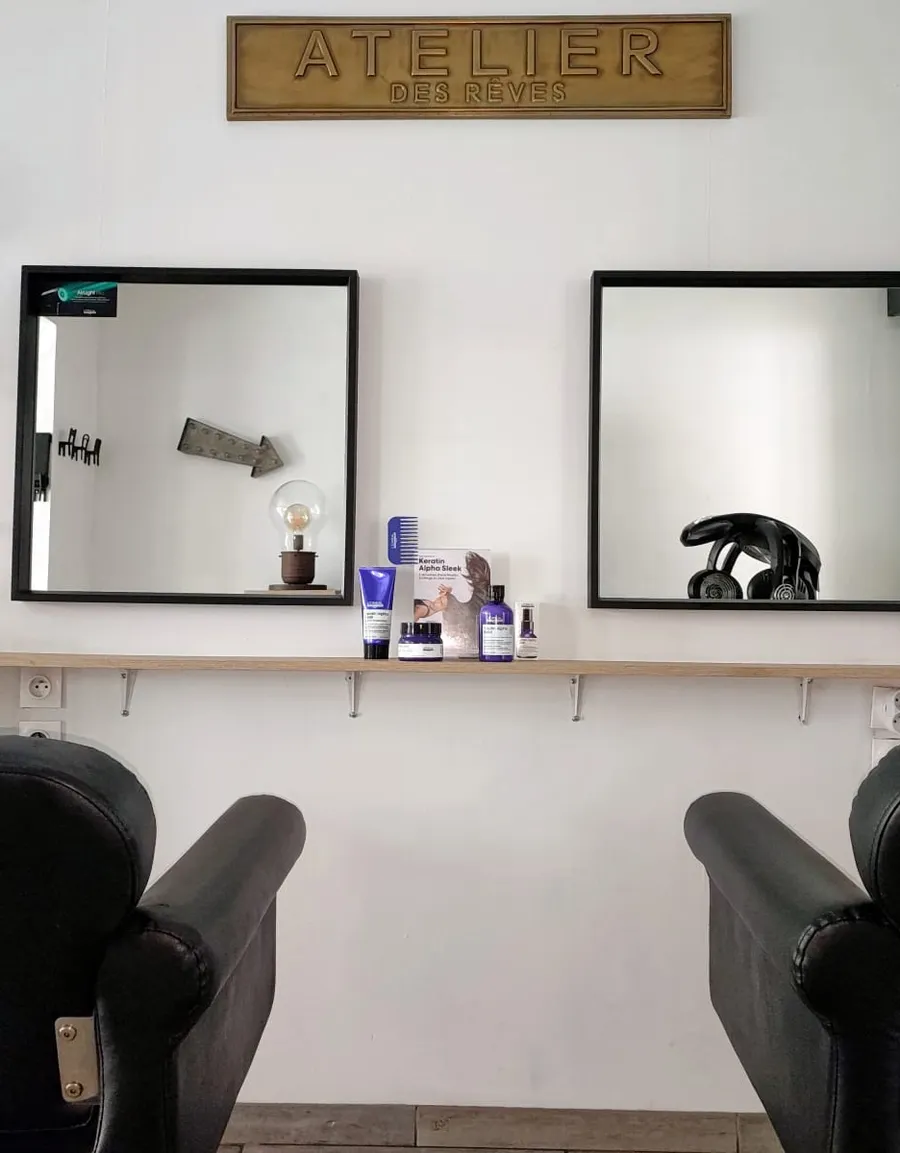 L'atelier des rêves, espace coiffure du Studio d'Arno à Saint-Pol-sur-Mer